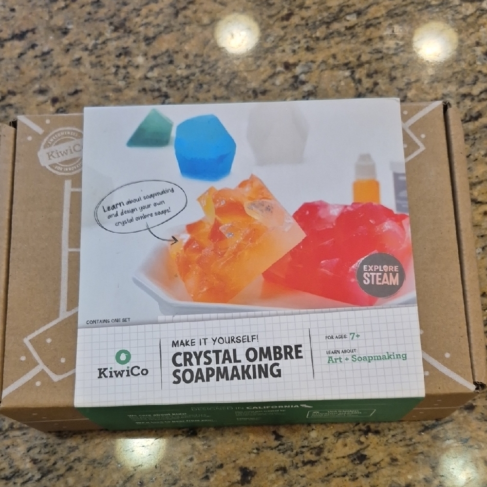 KiwiCo Crystal Ombre Soapmaking Kit for Kids